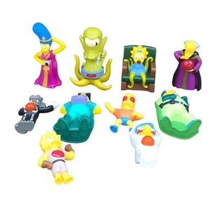 Burger King The Simpsons Happy Meal Toys